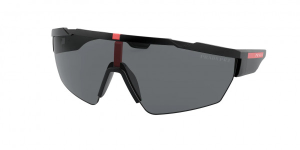 Prada Linea Rossa PS 03XS Sunglasses, DG05Z1 BLACK RUBBER (BLACK)