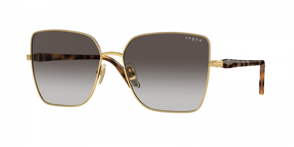 Vogue VO4199S Sunglasses, 51988G TOP ANTIQUE ROSE/GOLD GREY GRA (GOLD)