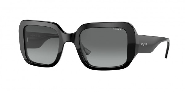 Vogue VO5369S Sunglasses, W44/11 BLACK GREY GRADIENT (BLACK)