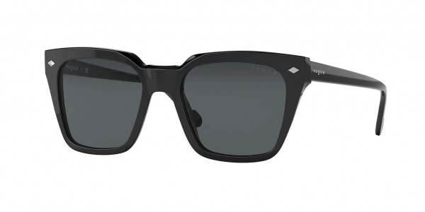 Vogue VO5380S Sunglasses, W44/87 BLACK DARK GREY (BLACK)