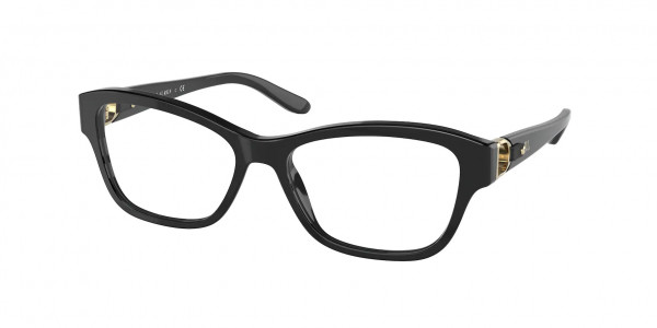 Ralph Lauren RL6210Q Eyeglasses, 5001 SHINY BLACK (BLACK)