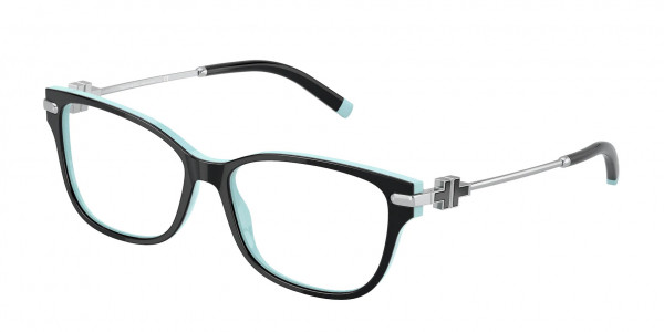 Tiffany & Co. TF2207 Eyeglasses, 8055 BLACK ON TIFFANY BLUE (BLACK)