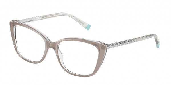 Tiffany & Co. TF2208B Eyeglasses, 8335 SATIN CHAMPAGNE GRADIENT (BROWN)
