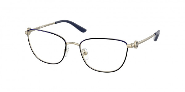 Tory Burch TY1067 Eyeglasses, 3296 SHINY NAVY METAL (BLUE)