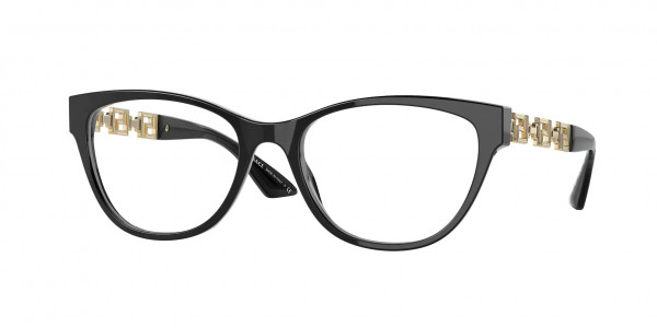 Versace VE3292 Eyeglasses, GB1 BLACK