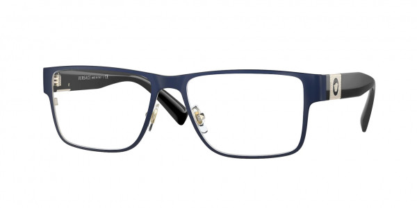 Versace VE1274 Eyeglasses, 1468 BLUE (BLACK)