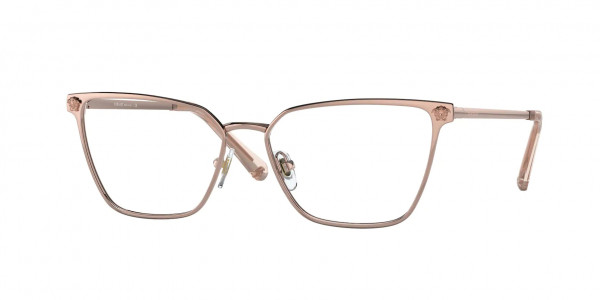 Versace VE1275 Eyeglasses, 1412 ROSE GOLD (GOLD)