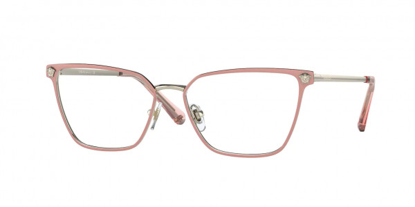 Versace VE1275 Eyeglasses, 1469 PINK/PALE GOLD (PINK)