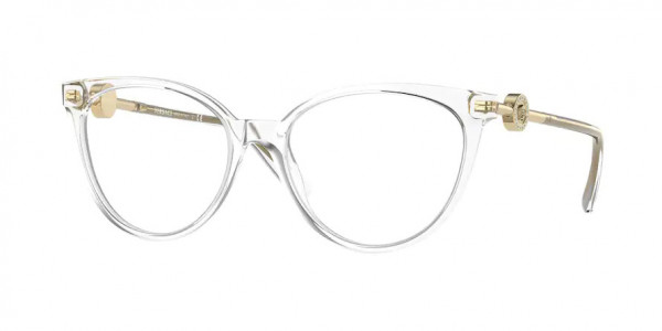 Versace VE3298B Eyeglasses, 148 CRYSTAL (WHITE)