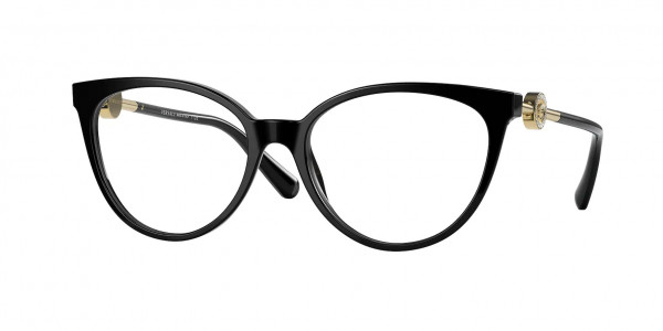 Versace VE3298B Eyeglasses, GB1 BLACK