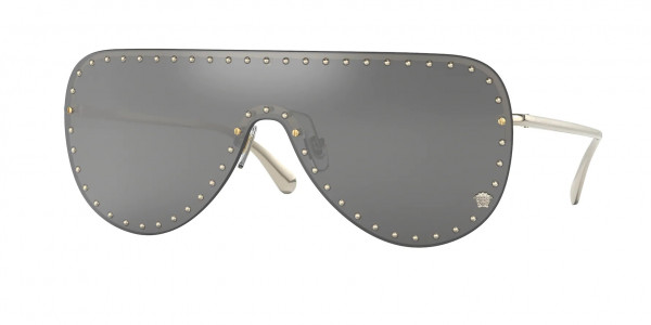 Versace VE2230B Sunglasses, 12526G PALE GOLD (GOLD)