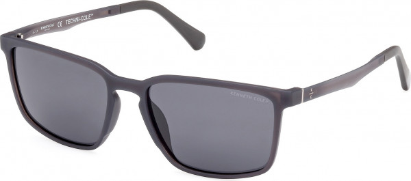 Kenneth Cole New York KC7251 Sunglasses, 20D - Matte Grey / Matte Grey