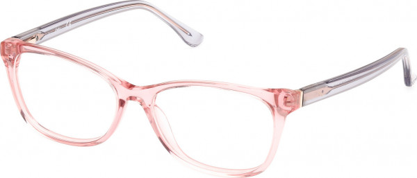 Candie's Eyes CA0196 Eyeglasses, 072 - Shiny Light Pink / Shiny Grey