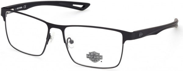Harley-Davidson HD0880 Eyeglasses, 002 - Matte Black
