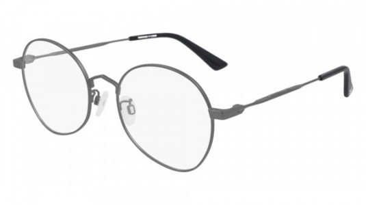 McQ MQ0290O Eyeglasses, 001 - RUTHENIUM