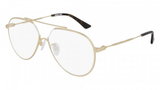 McQ MQ0291OA Eyeglasses, 002 - GOLD