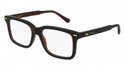 Gucci GG0914O Eyeglasses, 003 - BROWN with TRANSPARENT lenses