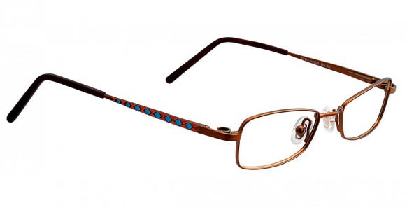 EasyTwist CT174 Eyeglasses, SATIN BROWN