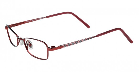 EasyTwist CT174 Eyeglasses, SATIN DARK RED