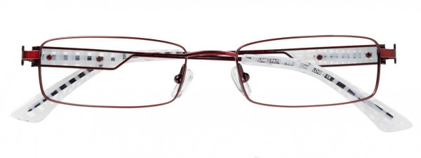 Takumi T9708 Eyeglasses, 030 - Shiny Ruby Red