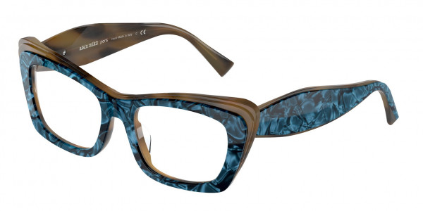 Alain Mikli A03119 SARETTE Eyeglasses, 003 SARETTE TORQUOISE MIKLI/HAVANA (BLUE)