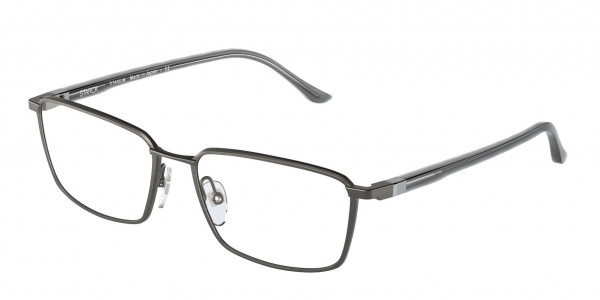 Starck Eyes SH2055T Eyeglasses, 0003 MATT BRUSHED PEWTER (GUNMETAL)