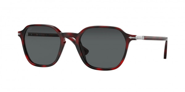 Persol PO3256S Sunglasses, 1100B1 RED DARK GREY (RED)