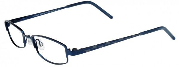 EasyClip P6064 Eyeglasses, SATIN NAVY