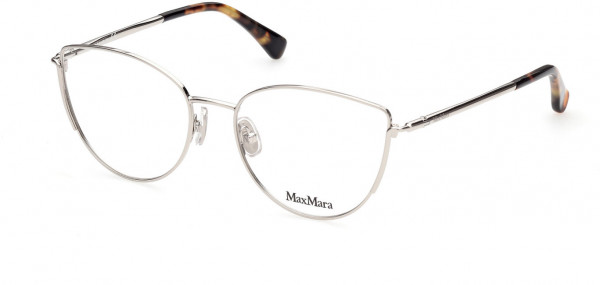 Max Mara MM5002 Eyeglasses, 016 - Shiny Palladium, Shiny Tokyo Tortoise