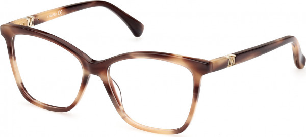 Max Mara MM5017 Eyeglasses, 047 - Light Brown/Havana / Light Brown/Havana