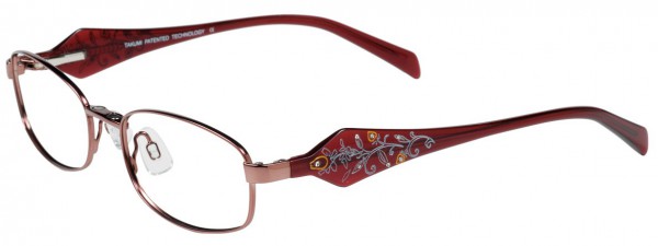 Takumi T9726 Eyeglasses, SHINY PLUM