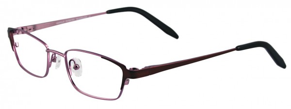 EasyClip O1063 Eyeglasses, SATIN PLUM/DARK VIOLET