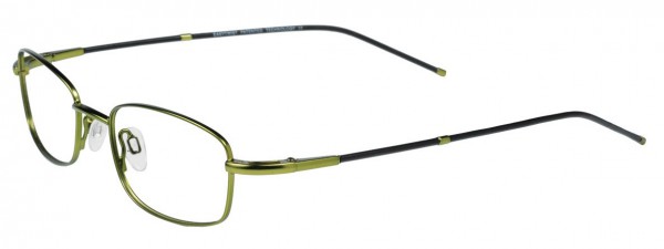 EasyTwist CT167 Eyeglasses, SATIN CHROME GREEN