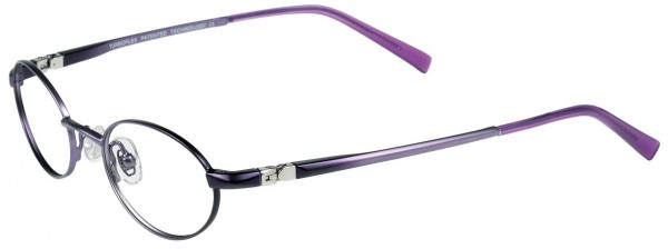 EasyClip O1078 Eyeglasses, SATIN VIOLET