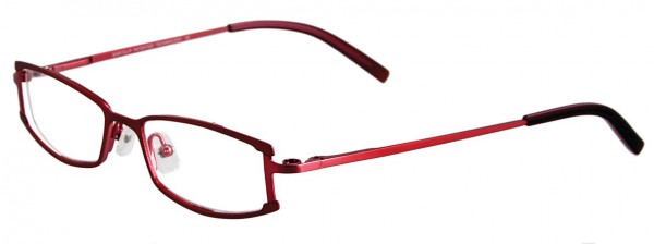 EasyClip P6067 Eyeglasses, SATIN RASPBERRY/LIGHT VIOLET R