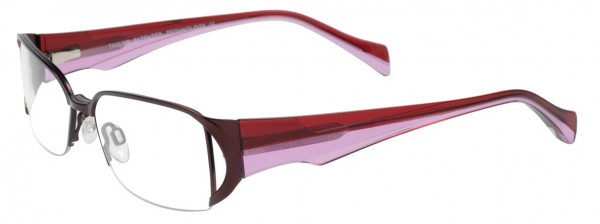 Takumi T9716 Eyeglasses, SATIN DARK RASPBERRY