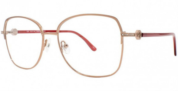 Adrienne Vittadini 1278 Eyeglasses, Rose Gold