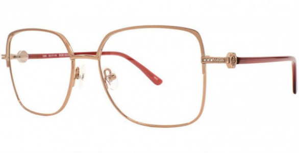 Adrienne Vittadini 1280 Eyeglasses, Rose Gold
