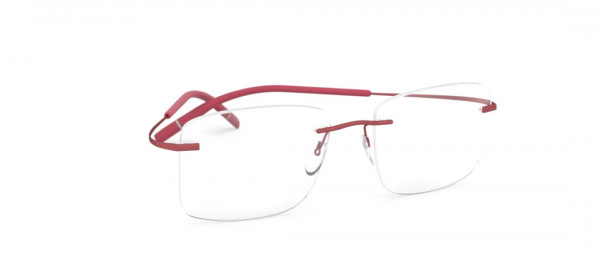 Silhouette TMA - The Icon II DQ Eyeglasses, 3040 Carnelian Red