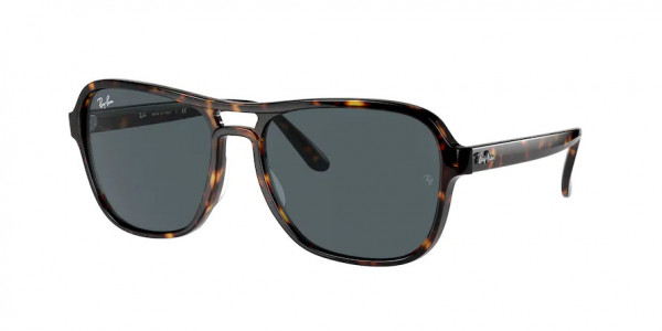 Ray-Ban RB4356 STATE SIDE Sunglasses, 902/R5 STATE SIDE HAVANA BLUE (TORTOISE)