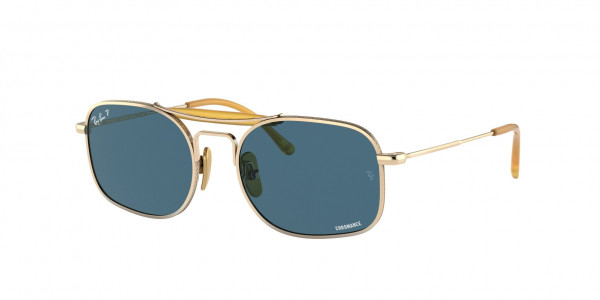 Ray-Ban RB8062 Sunglasses, 9205S2 ARISTA POLAR BLUE (GOLD)