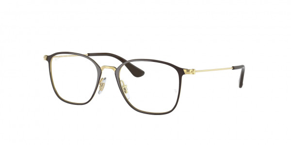Ray-Ban Junior RY1056 Eyeglasses, 4078 ARISTA ON BROWN (BROWN)