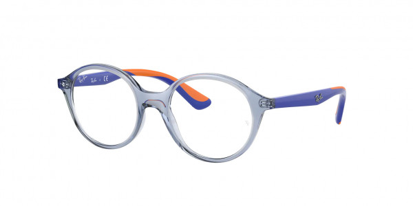 Ray-Ban Junior RY1606 Eyeglasses, 3860 TRASPARENT LIGHT BLU (BLUE)