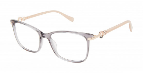 Tura by Lara Spencer LS137 Eyeglasses, Grey (GRY)