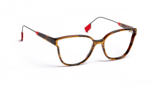 J.F. Rey JF1500 Eyeglasses, NICE BROWN/RED (9030)