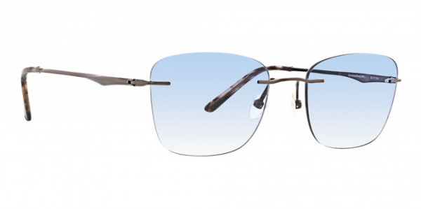 Totally Rimless TR 308 Unlimited Eyeglasses, Gunmetal/Blue