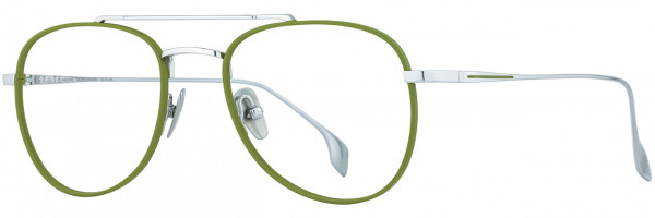 STATE Optical Co STATE Optical Co. Hakone Eyeglasses, Moss Chrome