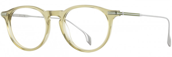 STATE Optical Co STATE Optical Co. Kyoto Eyeglasses, Flax Chrome