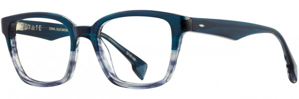 STATE Optical Co STATE Optical Co. Canal Eyeglasses, Blue Smoke