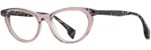 STATE Optical Co STATE Optical Co. Hollywood Eyeglasses, Pink Cloud Granite